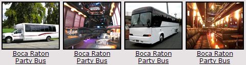 Boca Raton Party bus