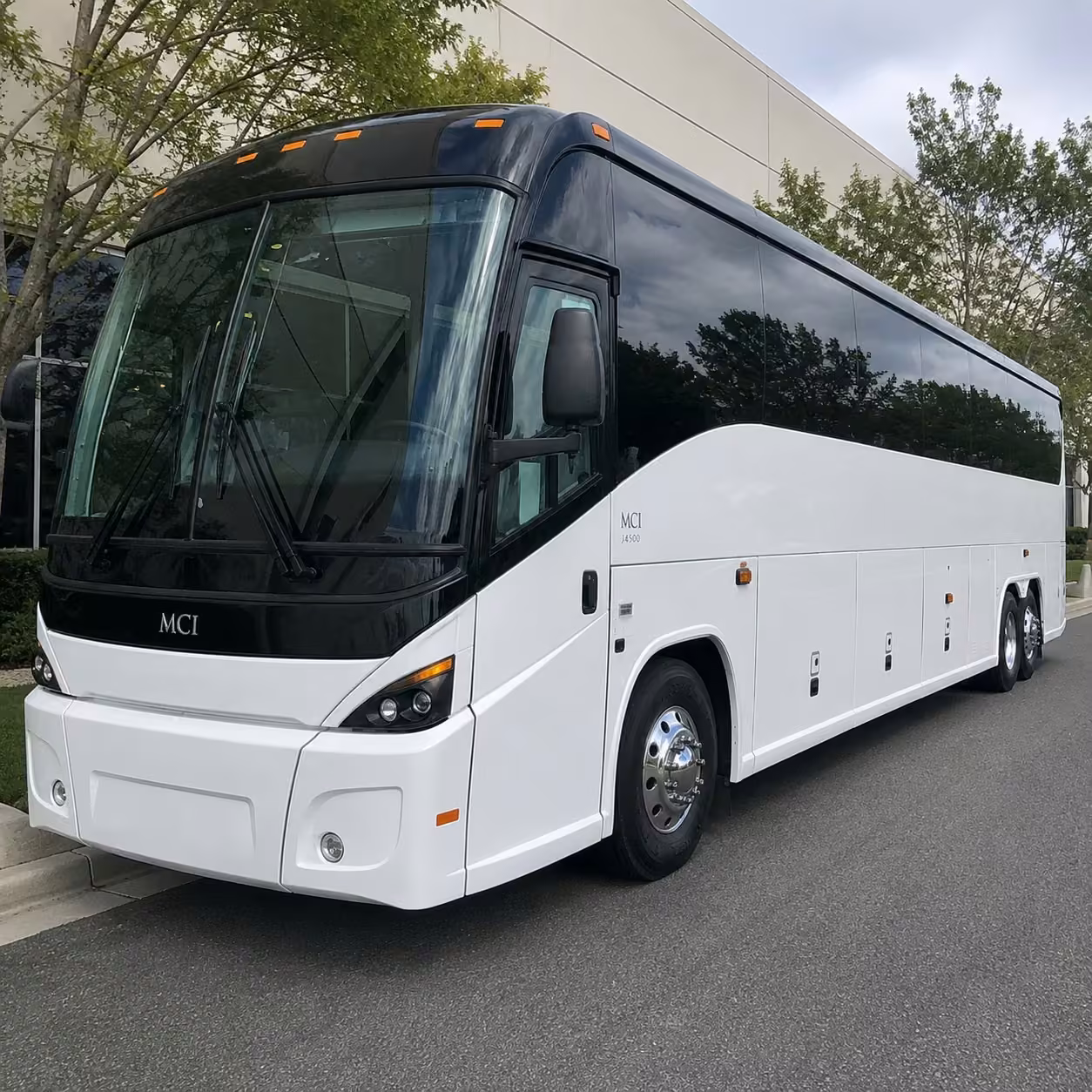 40 56 passenger charter bus