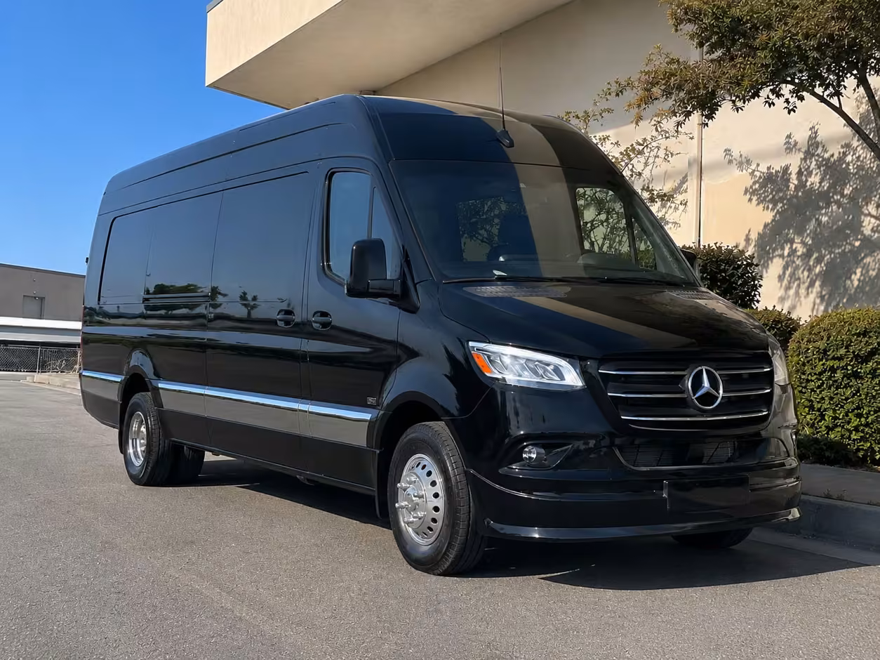 sprinter van rental with driver