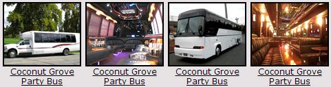 Coconut Grove Party bus