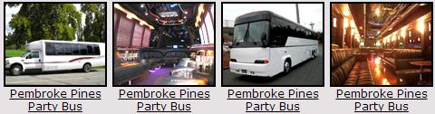 Pembroke Pines Party bus